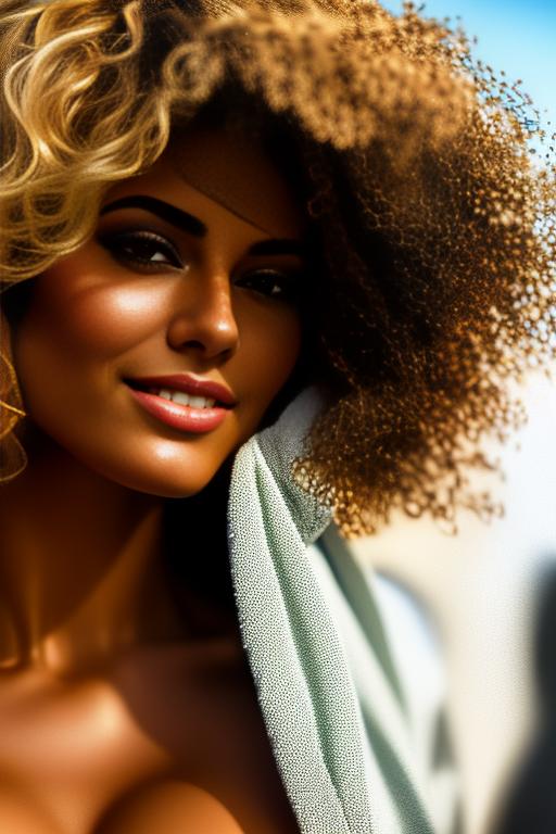 Hyper close up, parasol, black beach towel, tan top model, hairs, smile open mouth, topless, ethnicity_moroccan Moroccan, blonde hair, (a man dick is penetrating her ) , nbr_models_one One Top Model, ethnicity_caucasian Caucasian, ethnicity_moroccan Moroccan, dress_shirt_tug Shirt Tug, art_style_hyper_detailed Hyper Detailed, camera_close_up Close-Up, <dress_shirt_tug:0.0>